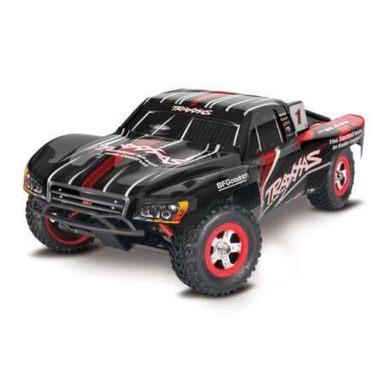 SC.TRUCK SLASH 1:16 4WD EP RTR BLACK w/USB-C Charger & Battery