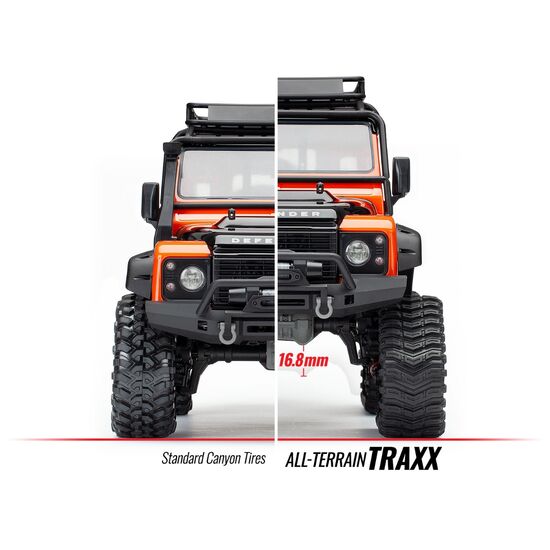 TRX-4 Deep-Terrain Traxx (Complete se t, front and rear), 3 image