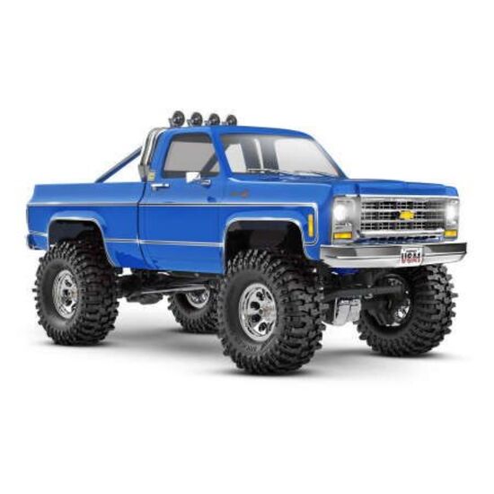 CRAWLER K10 CHEVY 1:18 4WD EP RTR BLUE - TRX-4M HIGH TRAIL AVEC chargeur & accu