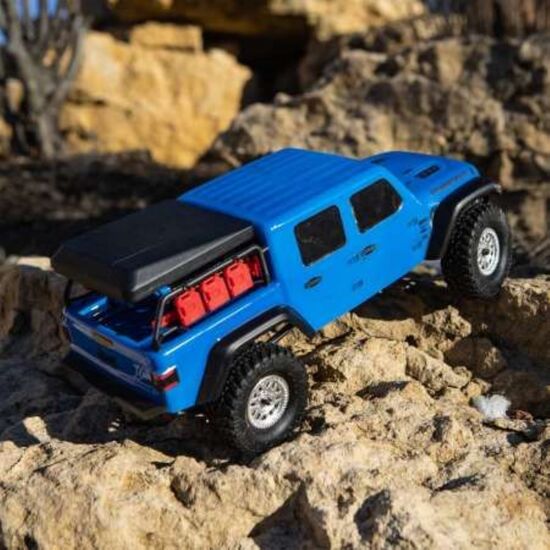 CRAWLER JEEP JT GLAD.1:24 4WD EP RTR SCX24 - BLUE, 2 image