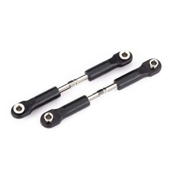 Turnbuckles, camber link, 49mm (73mm center to center) (assembled with rod ends and hollow balls) (1 left, 1 ri