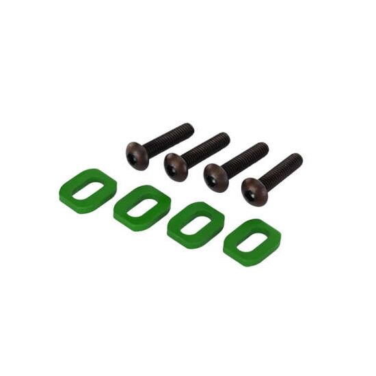 Washers, motor mount, aluminum (green