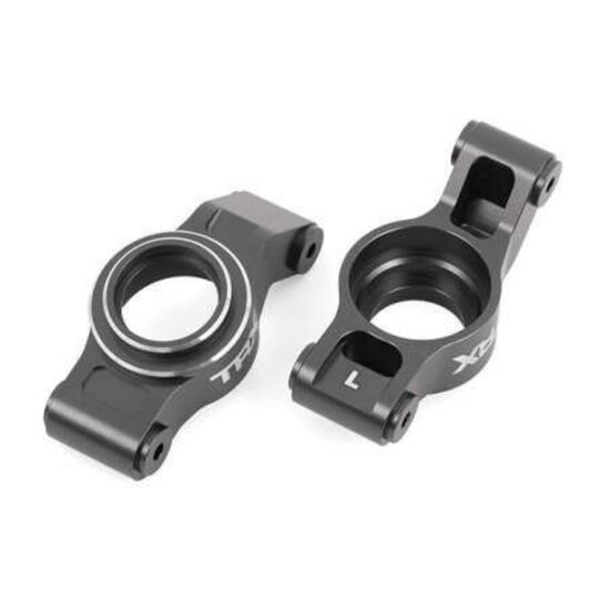 Carriers, stub axle (gray-anodized 60 61-T6 aluminum) (left & right)