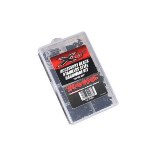Hardware kit, black stainless steel, XRT (contains all stainless steel har dware used on XRT)
