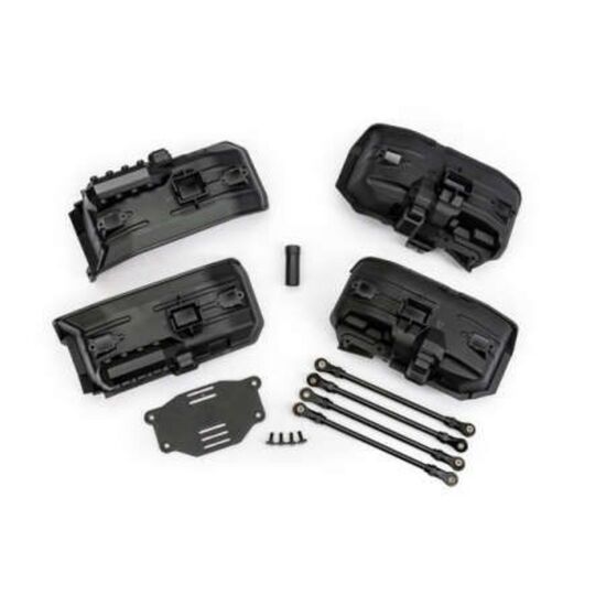 Chassis conversion kit, TRX-4┬« (long to short wheelbase) (includes rear up per & lower suspension links, front &
