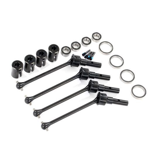 Driveshafts, steel constant-velocity (assembled), front or rear (4) (#8654 , 8654G, or 8654R and #7758, 7758G, o