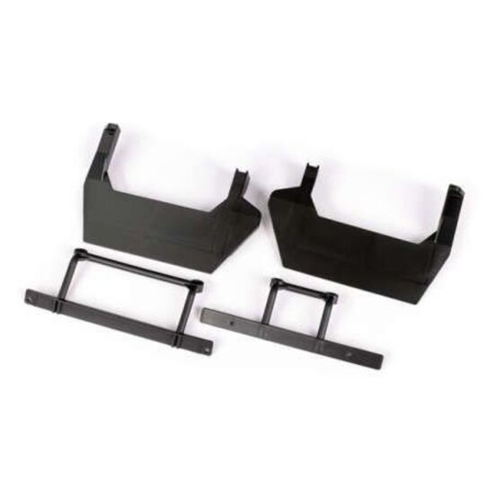 Bumper mounts (front & rear)/ side sk irts (left & right)