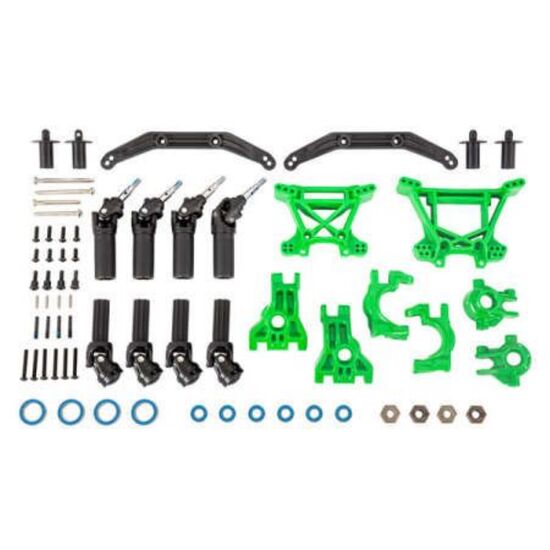 Outer Driveline & Suspension Upgrade Kit, extreme heavy duty, green