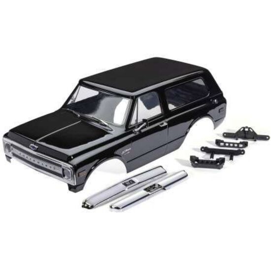Body, Chevrolet Blazer (1969), comple te, black (painted) (includes grille, side mirrors, door handles, windshie