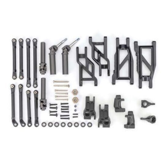 DRIVELINE & SUSP KIT 2WD BLK