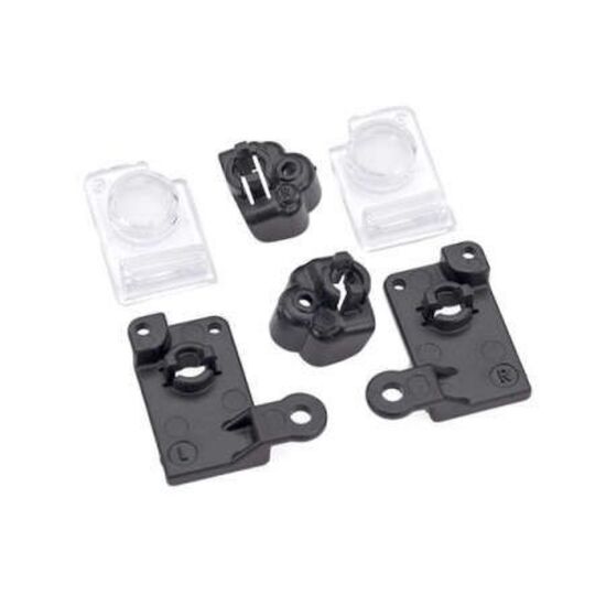 LED lenses, body, front & rear (compl ete set) (fits #9811 body)