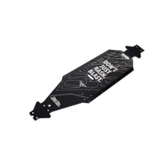 Aluminum Chassis CNC 7075 T6 LWB Blac k