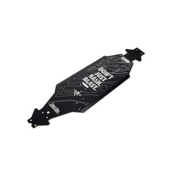 Aluminum Chassis CNC 7075 T6 LWB Blac k