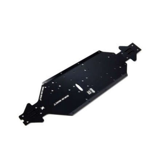 Aluminum Chassis CNC 7075 T6 SWB Blac k, 2 image