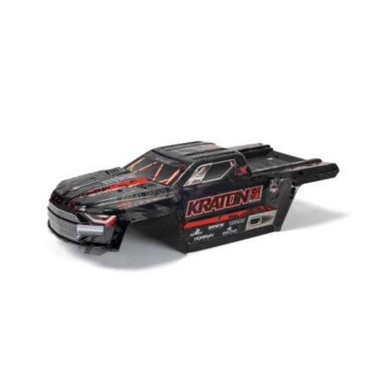 KRATON 8S Painted Decalled Trimmed Bo dy Black