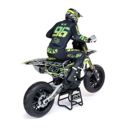 PROMOTO-SM FXR Motorcyle RTR 1:4 EP Supermoto RTR Basic - WHITE No Battery and no charger, 3 image