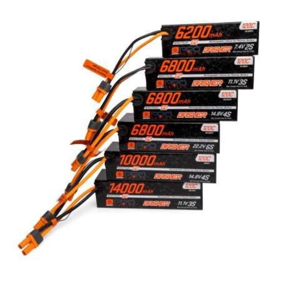 ACCU Li-Po 4S 14.8V 6800mAh 120C G2 Smart Pro Basher IC5, 2 image