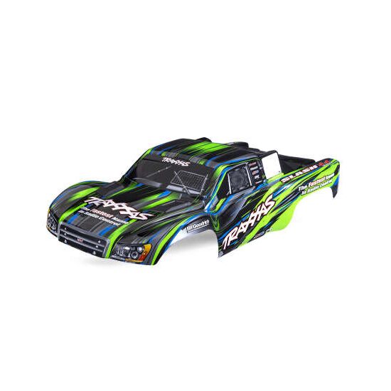 Body, Slash 4X4, ProGraphix (graphics are printed, requires paint & final color application)/ body mount latch