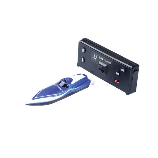 Mini RC Boat bleu, 4 image