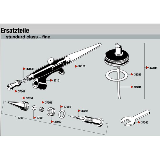 Pistolet aérographe classe standard, 3 image