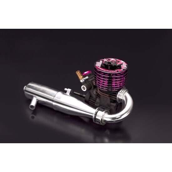 OS Speed B21 Ronda Drake Edition 2 Comboset (Moteur, échappement TB02 et coude MB01-75), 3 image
