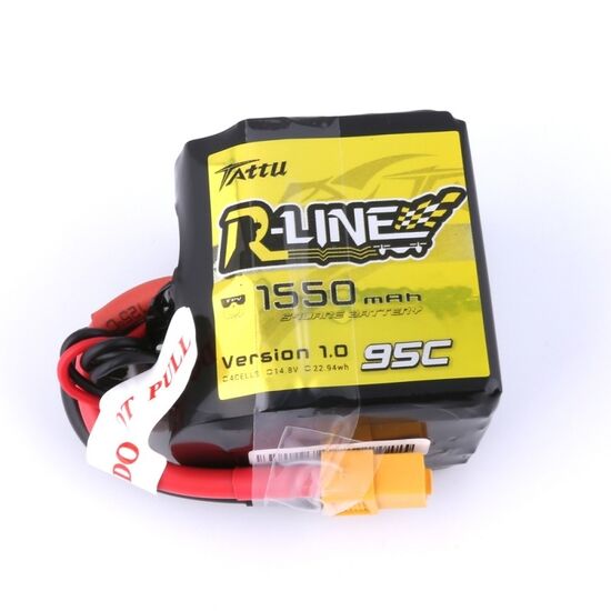 Batteries LiPo 1550mAh 95C - Promotion TA-RL-95C-1550-4S1P-Square