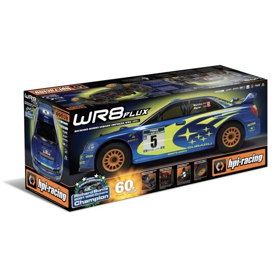 WR8 Flux 2001 WRC Subaru Impreza RTR V2 (Voiture RC Brushless 1:8), 2 image