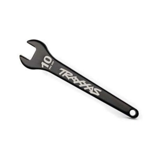 Flat wrench, 10mm (black anodized alu minum)