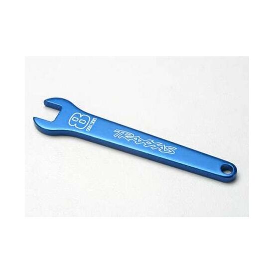FLAT WRENCH, 8mm (BLUE ANODIZE