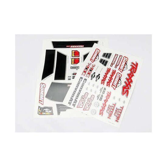 DECAL SHEETS, SUMMIT