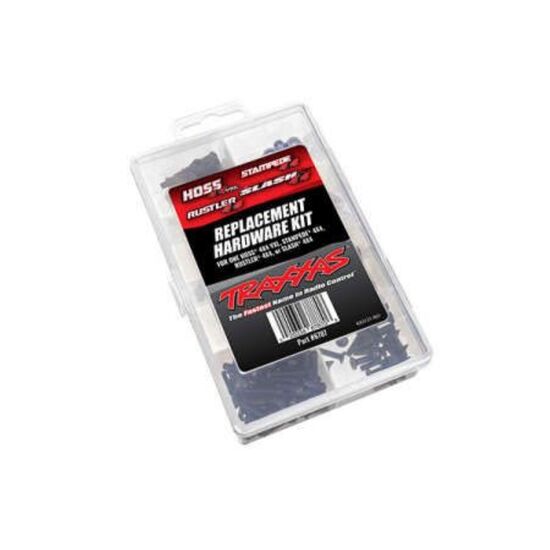 Hardware kit, Hoss 4X4 VXL/Slash 4X4/ Stampede 4X4/Rustler 4X4 (contains al l hardware used on Hoss 4X4 VXL, Slas