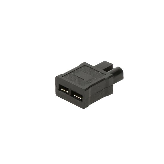 Adaptateur une pièce prise Tamiya (mâle) vers prise Traxxas (femelle)