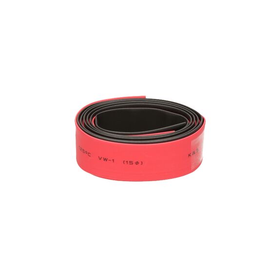 Gaine thermorétractable (1M Rouge/1M Noir) 15.0mm