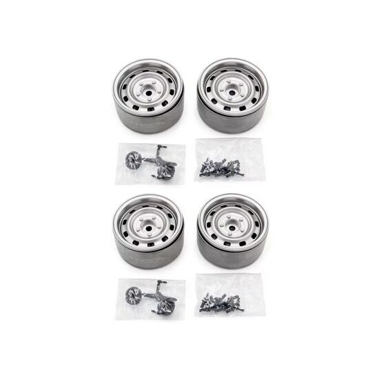 Hobbytech Metal 1.9 Beadlock 3 Grey 4st