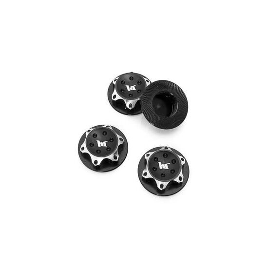 Hobbytech Black Lightweight Radmuttern 17mm
