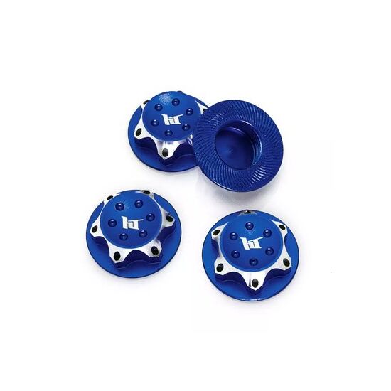 Hobbytech Blue Lightweight Radmuttern 17mm