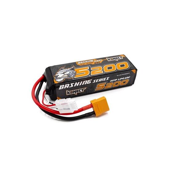 Konect Lipo 5200mah 14.8V 60C 4S1P 76.96Wh