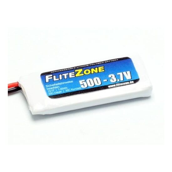 FliteZone RC-Akku LiPo 500mA, 3.7V