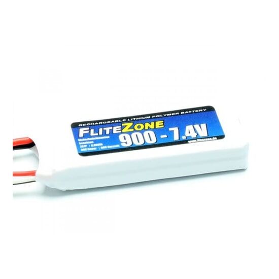 FliteZone RC-Akku LiPo 900mA, 7.4V