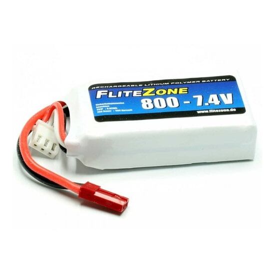 FliteZone RC-Akku LiPo 800mA, 7.4V