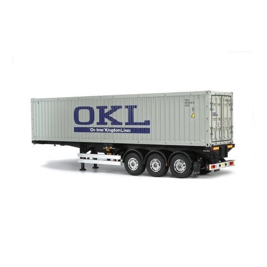 Tamiya 40ft Container 3-Axle Semi-Trailer