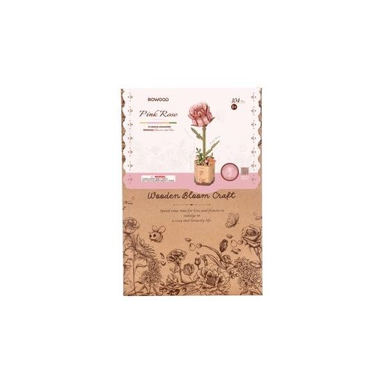 Robotime Pink Rose