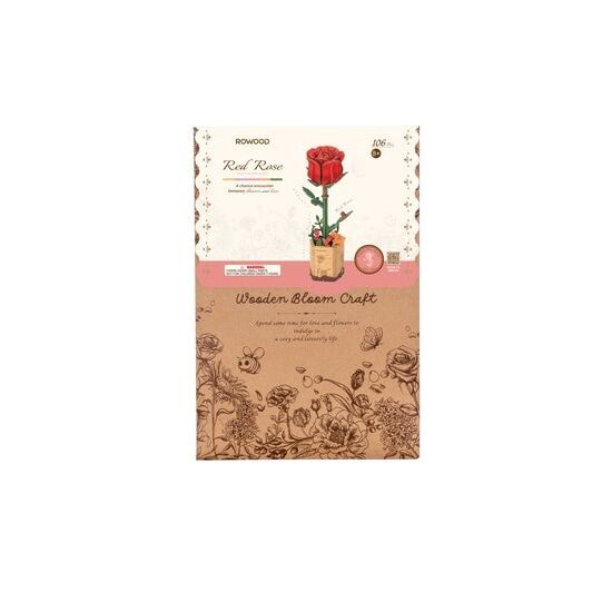 Robotime Red Rose