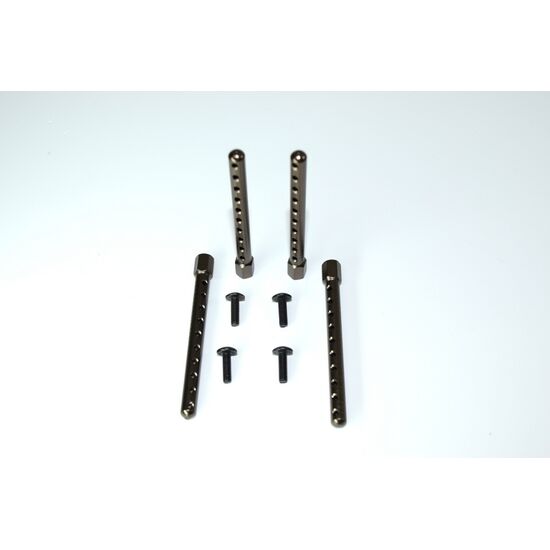 Aluminium Karosseriehalter (4) ATC 2.4 RTR/BL