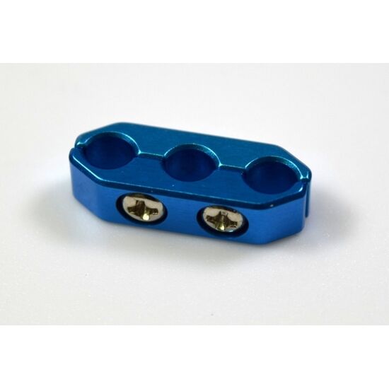 Support de câble en aluminium - bleu