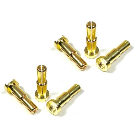 Connecteur doré 4/5mm (6pcs)