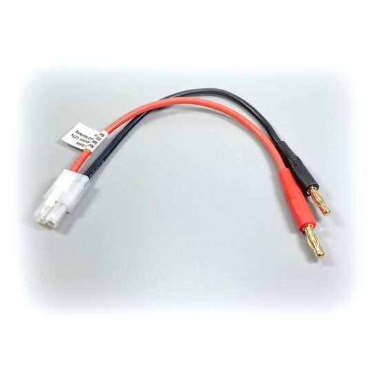Câble de charge fiche 4mm - Tamiya 150mm
