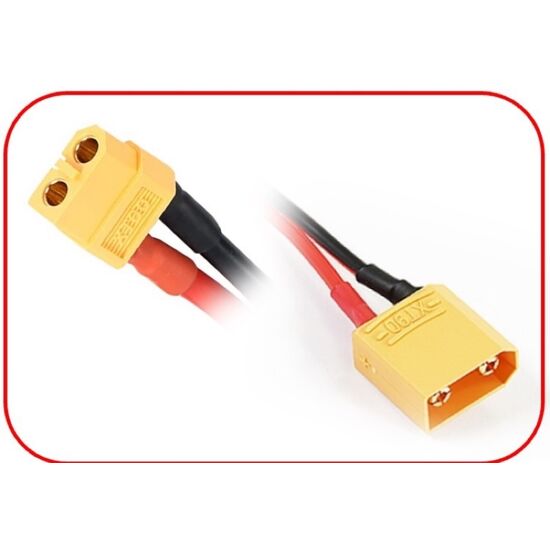 Ladekabel XT60 passend für XT90 15cm