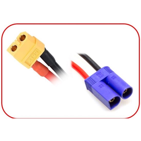 Câble de charge XT60 adapté au EC5 15cm