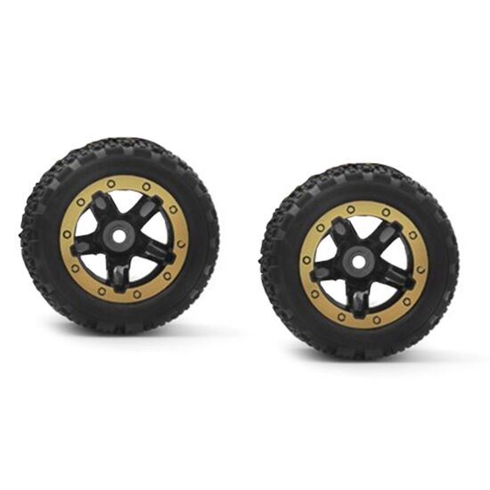 Slyder ST Wheels/Tires Assembled (Black/Gold)